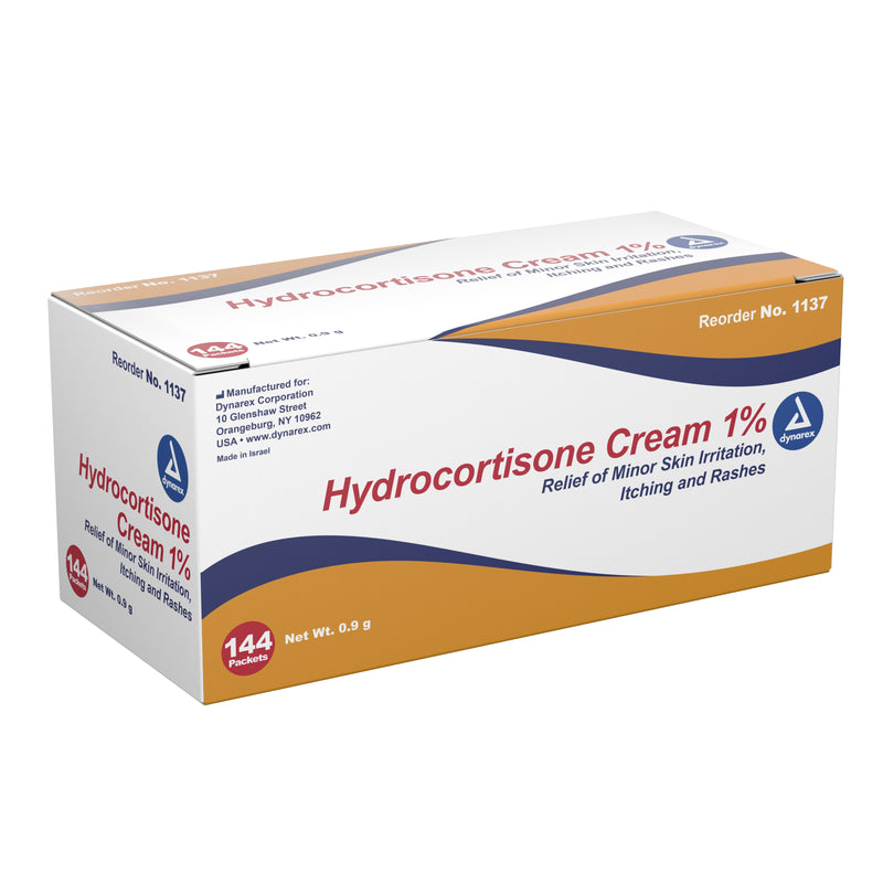Dynarex® Hydrocortisone Itch Relief, Sold As 144/Box Dynarex 1137