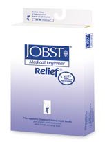 Jobst® Relief® Knee High Compression Stockings, X-Large, 15 - 20 Mmhg, Sold As 1/Pair Bsn 114809