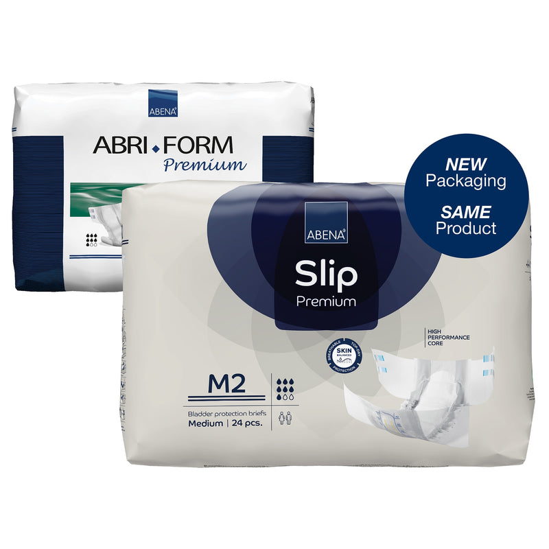 Abri-Form™ Premium M2 Incontinence Brief, Medium, Sold As 24/Bag Abena 43060