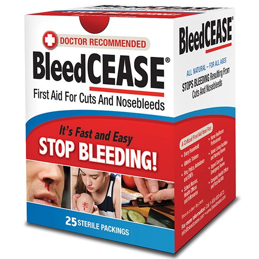Bleedcease, Nosebleed/Cut Coags), Sold As 300/Case Carencease Cat:Bc-25