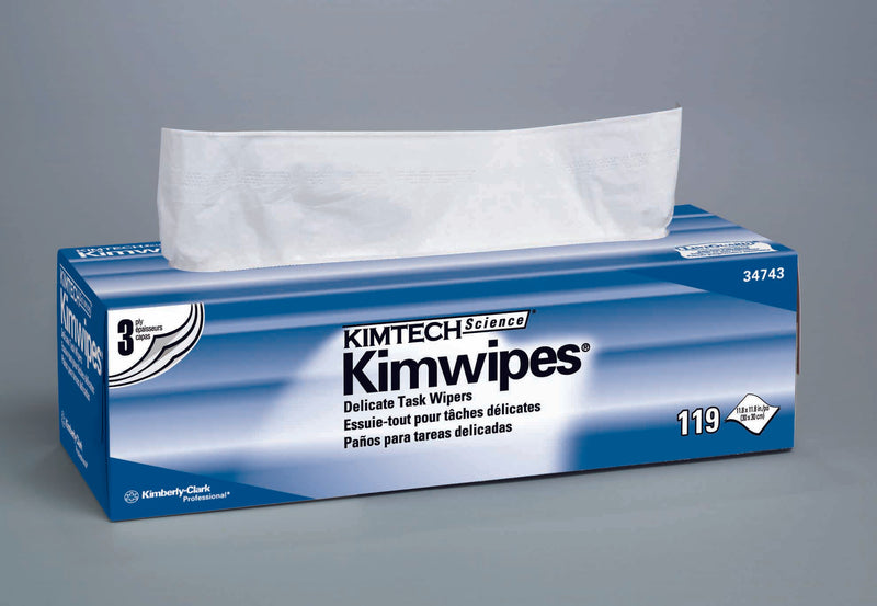 Wiper, Kimtech Delicate Task 12X12 (119/Bx 15Bx/Cs) Kimcon, Sold As 1/Box Kimberly 34743