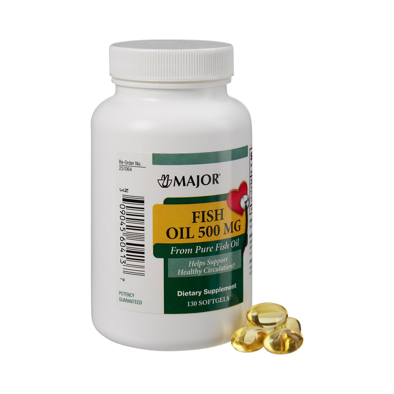 Major® Fish Oil Omega-3 Supplement, Sold As 1/Bottle Major 00904560413