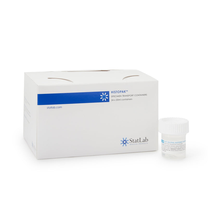 Statclick™ Prefilled Formalin Container, 10 Ml Fill In 20 Ml, Sold As 96/Case Statlab Nb0507