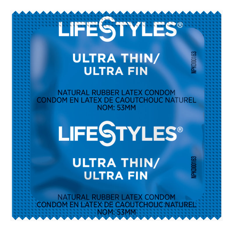 Lifestyles® Ultra Thin Latex Condom, Sold As 1/Case Sxwell 310161