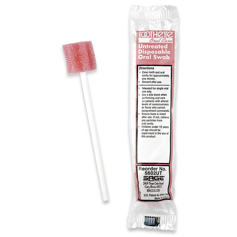 Toothette® Oral Swabstick, Sold As 250/Box Sage 5602Ut