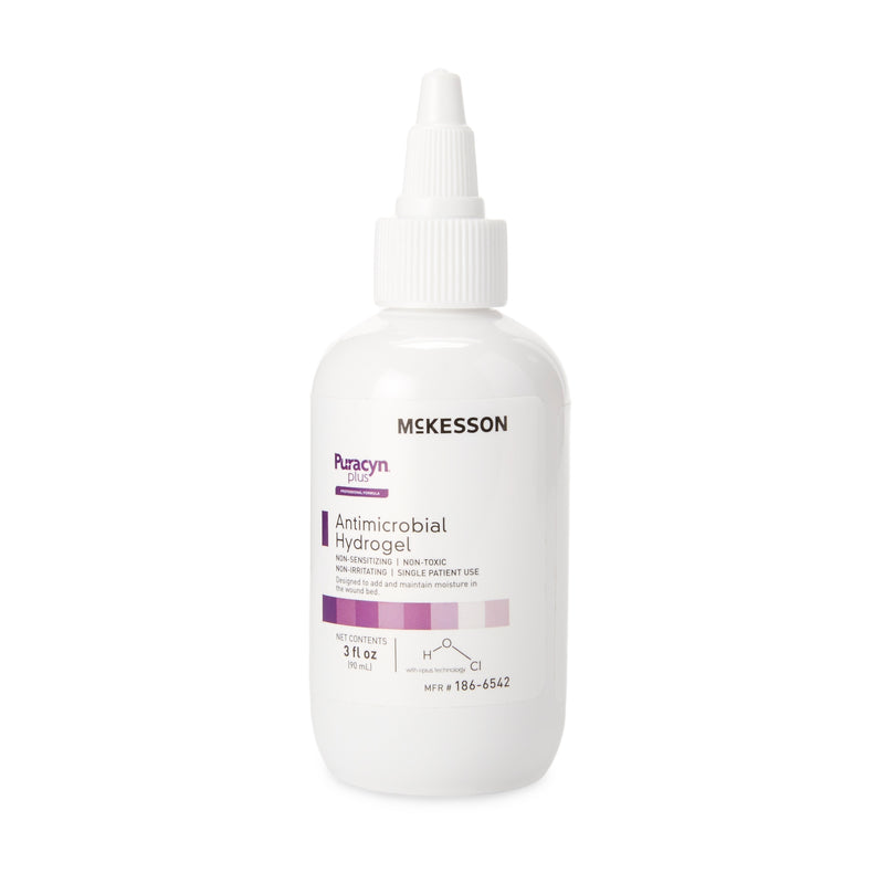 Mckesson Puracyn® Plus Professional Antimicrobial Hydrogel, 3 Oz., Sold As 6/Case Mckesson 186-6542