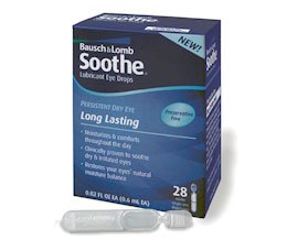 Soothe® Eye Lubricant, Sold As 28/Box Bausch 31011902219