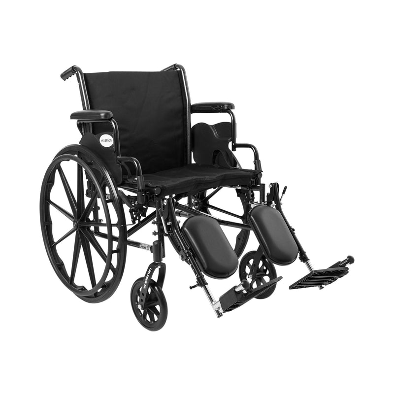 Mckesson Lightweight Wheelchair, 20-Inch Seat Width, Sold As 1/Each Mckesson 146-K320Dda-Elr
