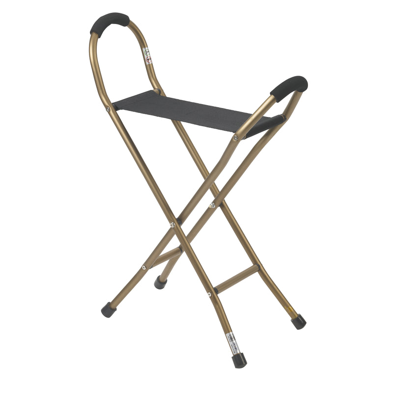 Drive™ Bronze Quad Cane With Sling Seat, Sold As 1/Each Drive Rtl10360
