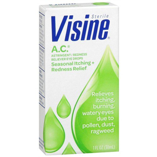 Visine® Ac® Tetrahydrozoline Eye Drops, Sold As 1/Each J 74300000401