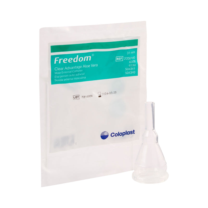 Coloplast Clear Advantage® Male External Catheter, Intermediate, Sold As 100/Case Coloplast 6300