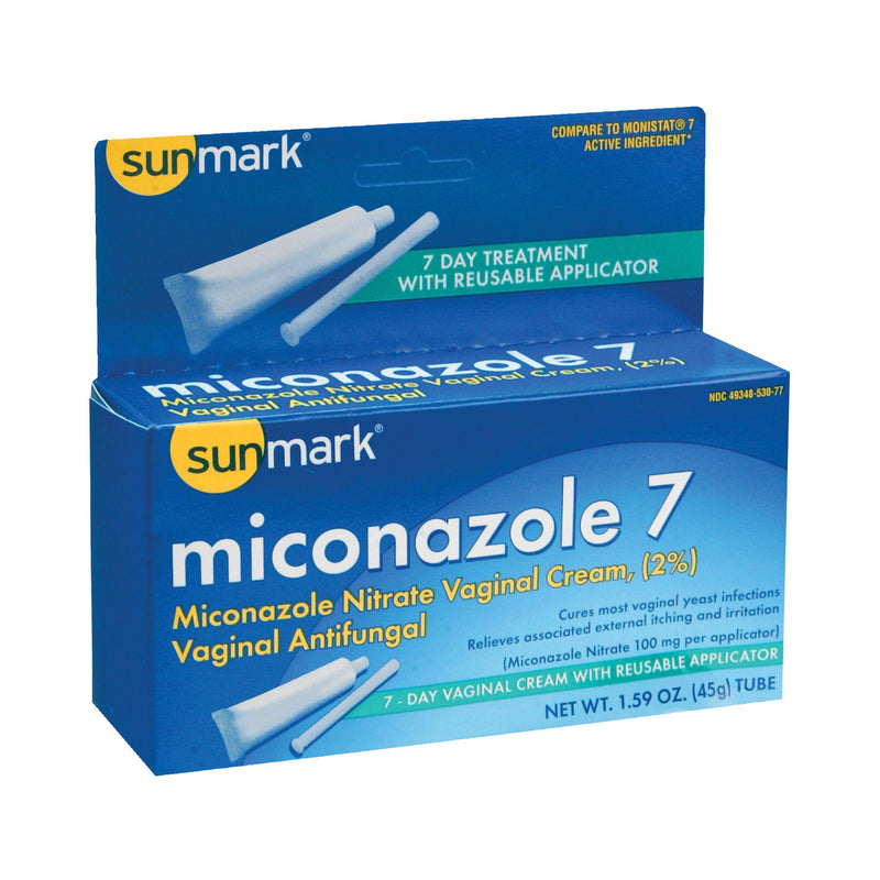 Sunmark® Miconazole 7 Vaginal Antifungal Reusable Applicator, Sold As 1/Each Mckesson 49348053077
