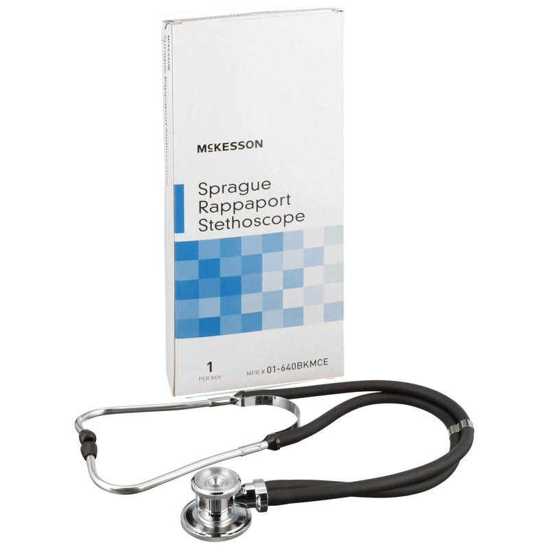 Mckesson Sprague Rappaport Stethoscope, Sold As 1/Each Mckesson 01-640Bkmce