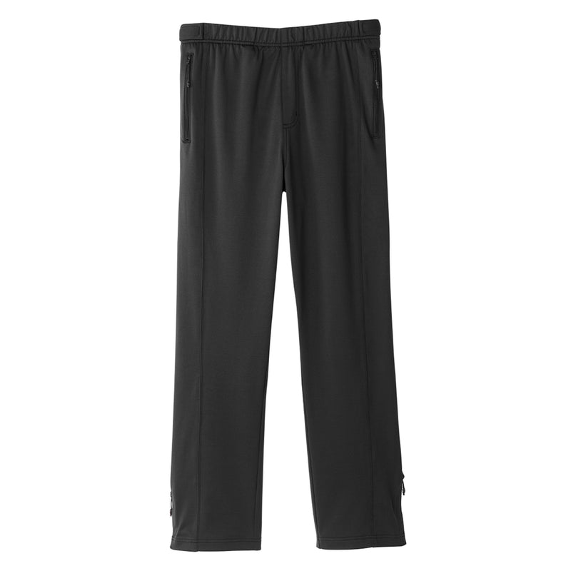 Silverts® Men'S Easy Touch Side Zip Pant With Catheter Access, Black, X-Large, Sold As 1/Each Silverts Sv41300_Blk_Xl