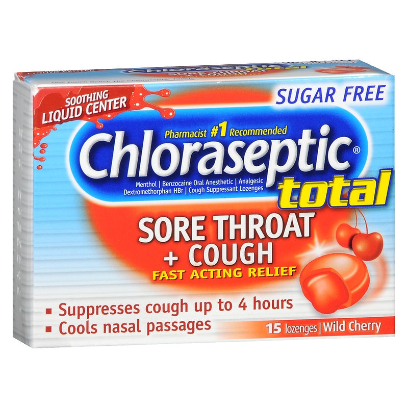 Chloraseptic Total, Loz Cherrysf (15/Ct), Sold As 15/Carton Medtech 67811201511