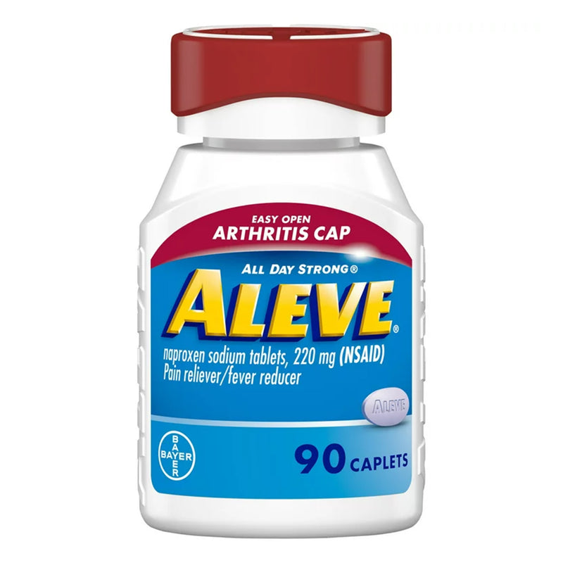 Aleve Caplets With Easy Open Arthritis Cap, Sold As 1/Bottle Bayer 00280605001