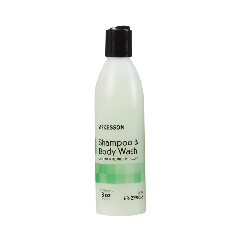 Mckesson Shampoo And Body Wash, Cucumber Melon Scent, 8 Oz. Squeeze Bottle, Sold As 1/Each Mckesson 53-27903-8