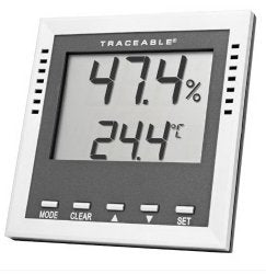 Thermometer, Traceable Dew-Point/Wet-Bulb/Rh/Temp Alarm, Sold As 1/Each Cole-Parmer 90080-03