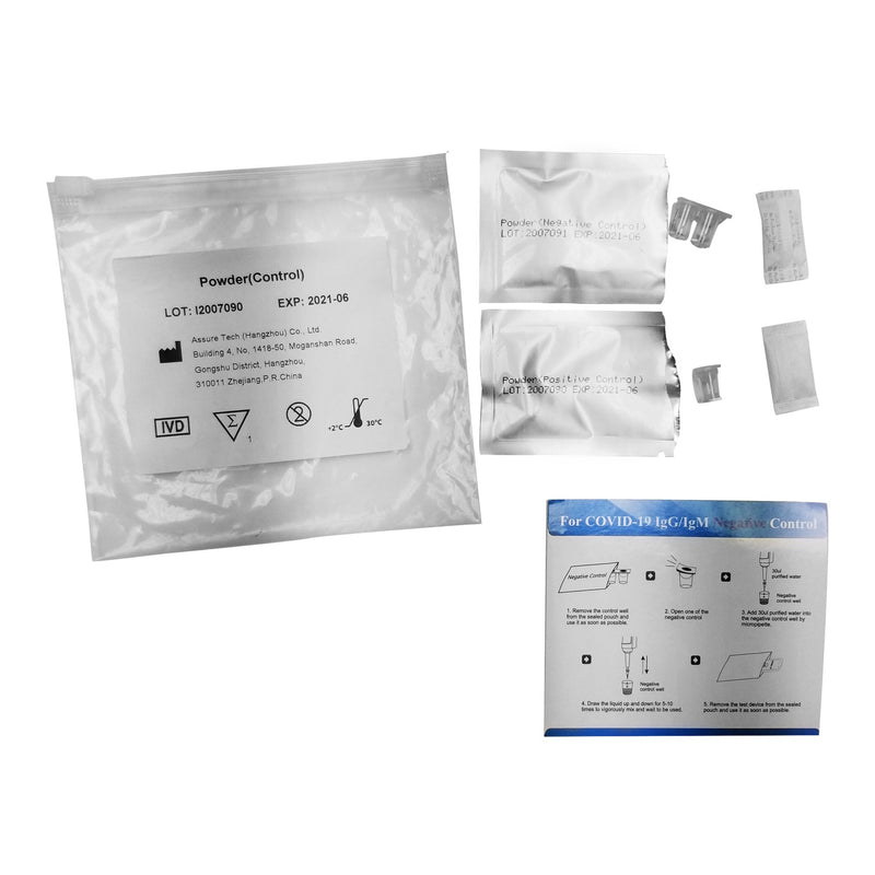 Assure Tech Control Kit For Use With Assure Covid-19 Igg / Igm Assay, Sold As 1/Kit Premier Az-Ctrl-Cw