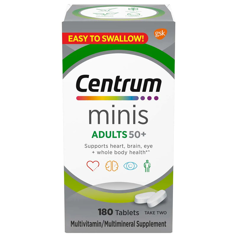 Centrum Minis Tablets Adults 50+, Sold As 1/Bottle Glaxo 30573478399
