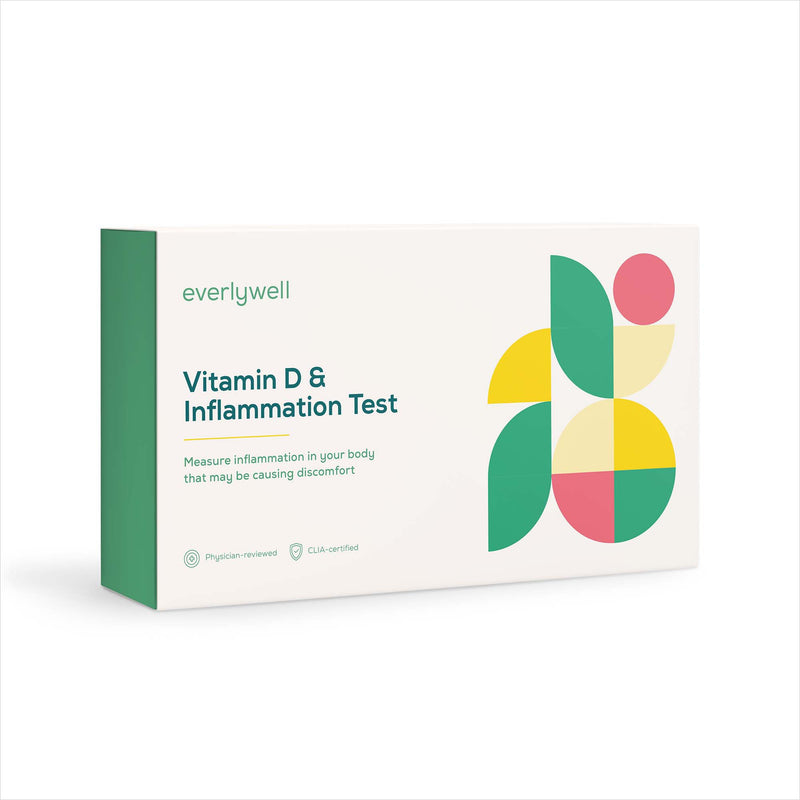 Test Kit, Vitamin D/Inflammation (3/Pk 4Pk/Cs), Sold As 1/Pack Everly K-Evw-00036