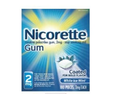 Nicorette® 2 Mg Strength Stop Smoking Aid, Sold As 1/Box Glaxo 00135047402
