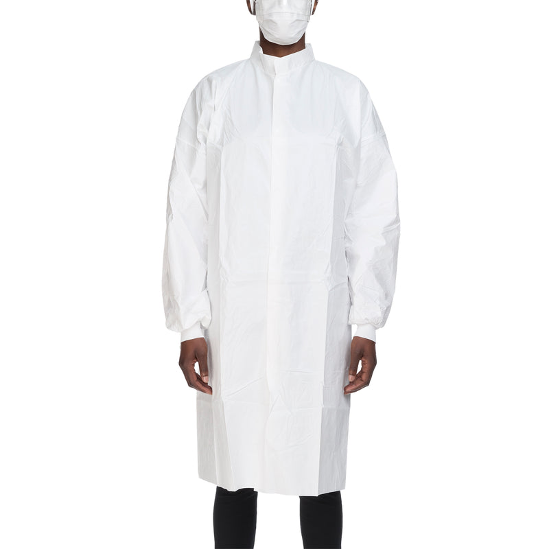 Contec® Critigear ™ Cleanroom Frocks, Large, Sold As 30/Case Contec Hcga0032