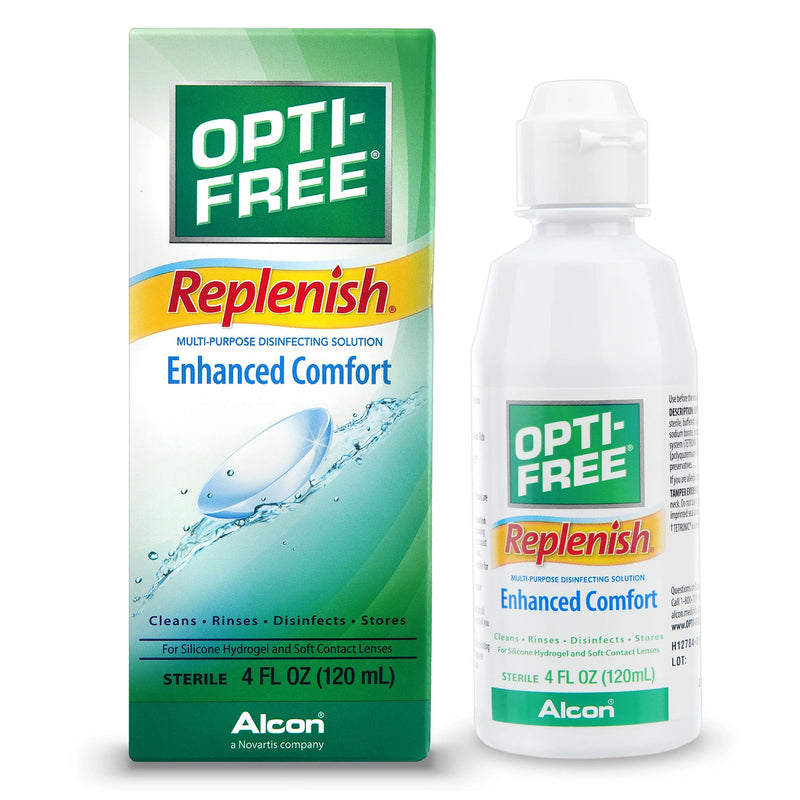 Opti Free® Replenish® Sodium Citrate / Sodium Chloride / Boric Acid Contact Lens Solution, Sold As 1/Each Alcon 00065035604