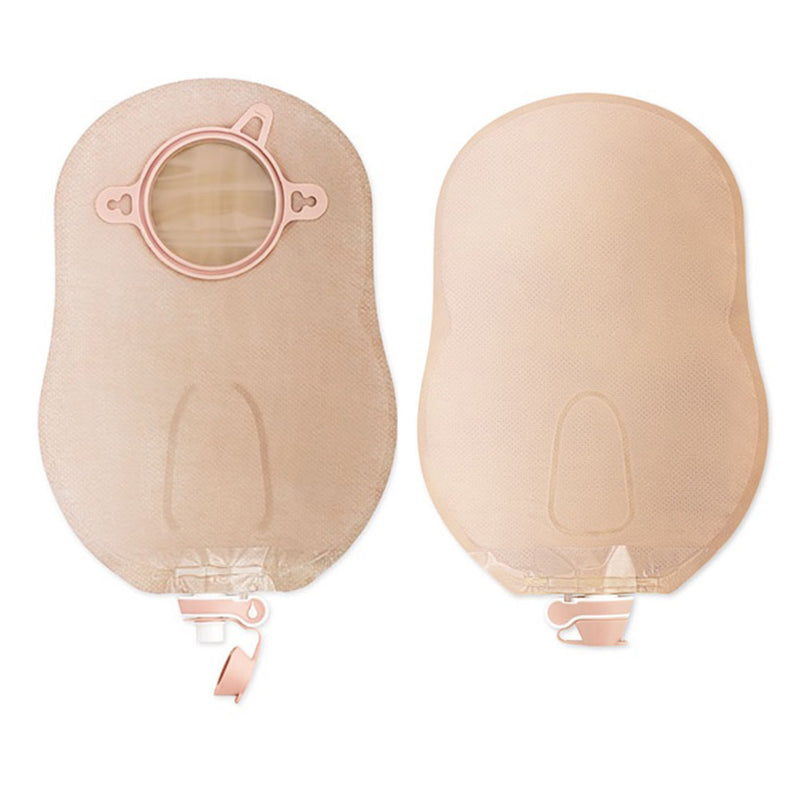 New Image™ Drainable Beige Urostomy Pouch, 9 Inch Length, 2¼ Inch Flange, Sold As 10/Box Hollister 18413