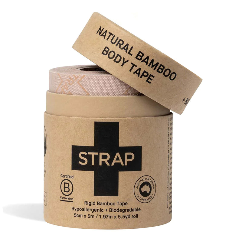 Strap™ Athletic Tape, 1.97 Inch X 5-1/2 Yard, Tan, Sold As 24/Case Nutricare Strnact