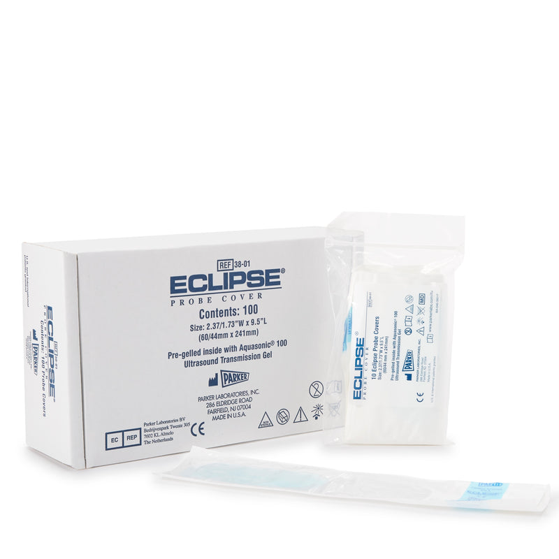 Eclipse® Ultrasound Probe Cover, Sold As 100/Box Parker 38-01