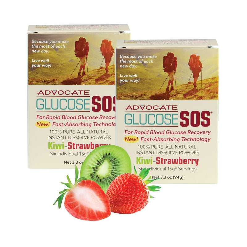 Glucose Sos® Kiwi Strawberry Glucose Supplement, Sold As 6/Box Pharma Gl-Sos-Ks