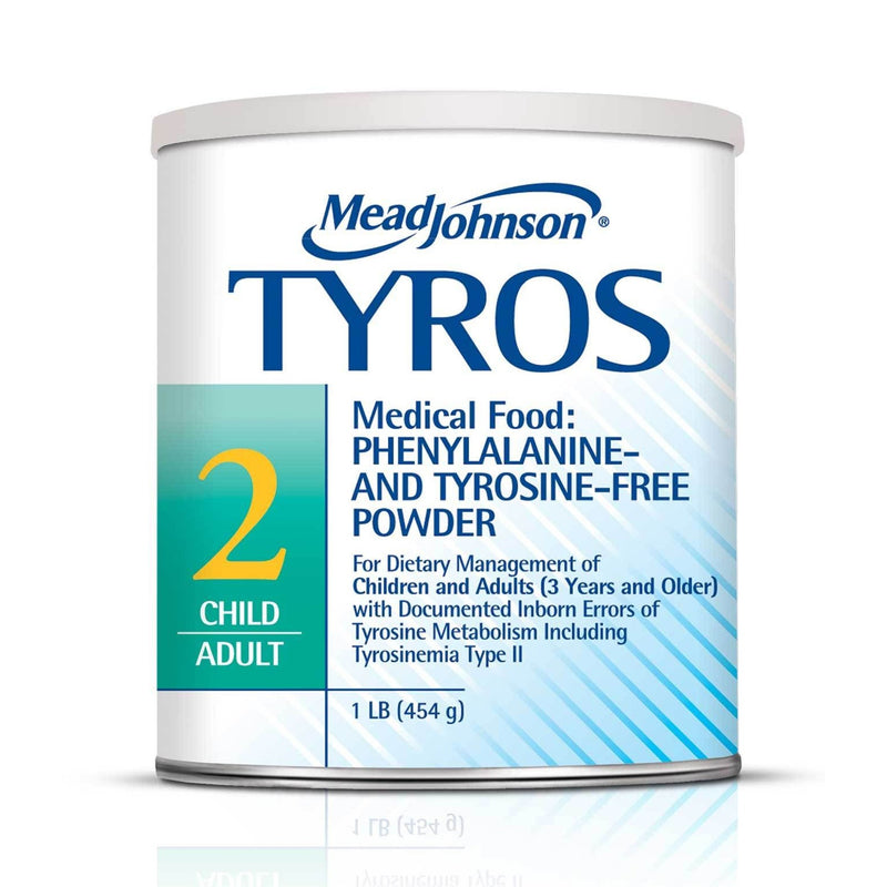 Tyros 2 Mixed Berry Flavor Medical Food For The Dietary Management Of Tyrosine Metabolism, 1 Lb. Can, Sold As 6/Case Mead 891801