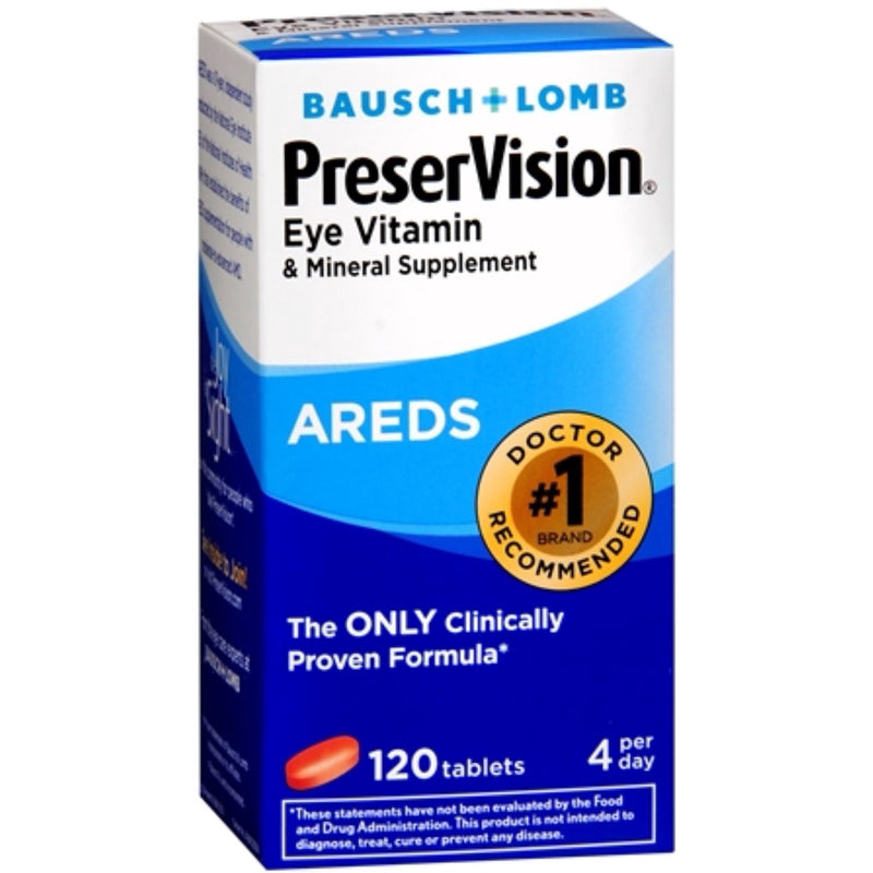 Bausch + Lomb Preservision® Preservision Areds Tablets, Sold As 1/Bottle Bausch 24208043262