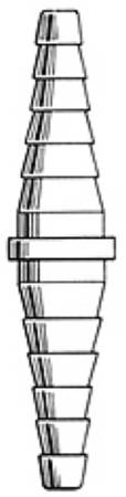 Busse Tubing Connector, Sold As 1/Each Busse 501