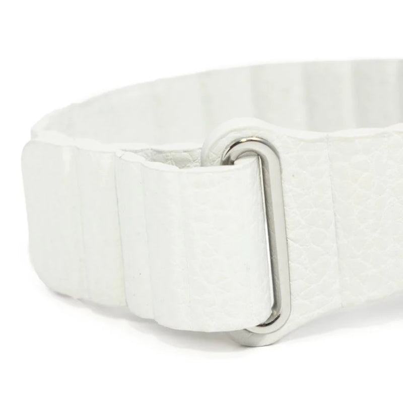 Embr Wave 2 Thermal Wristband Replacement Strap – White Vegan Leather, Sold As 60/Case Embr Wave2-Band-Flt-Wht