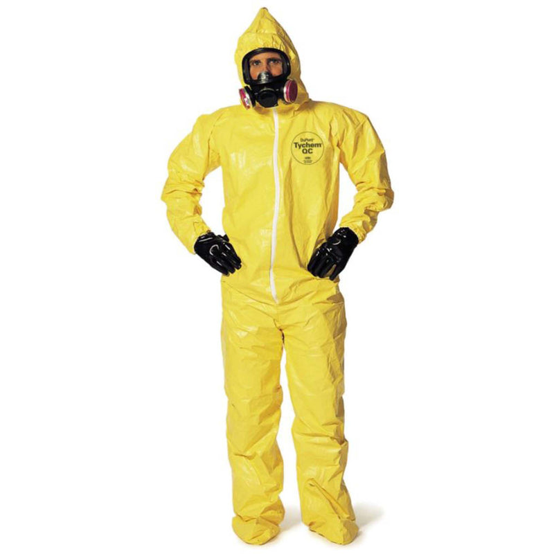 Dupont ™ Tychem ™Qc122 Coverall, Sold As 12/Case Fisher 19085218