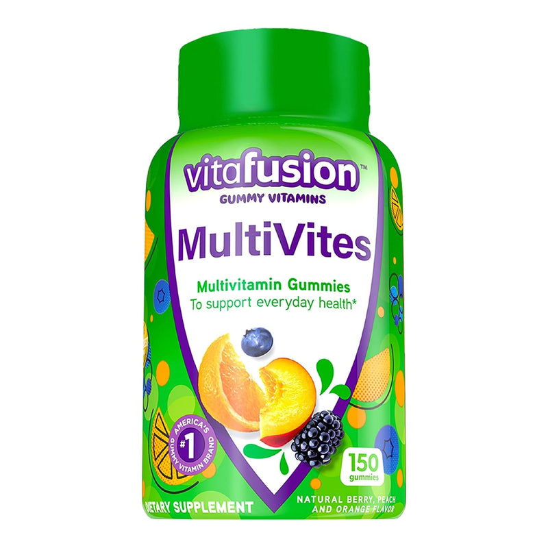 Vitafusion® Multivites® Gummies, Berry, Peach And Orange Flavors, Sold As 1/Bottle Northwest 02791701919
