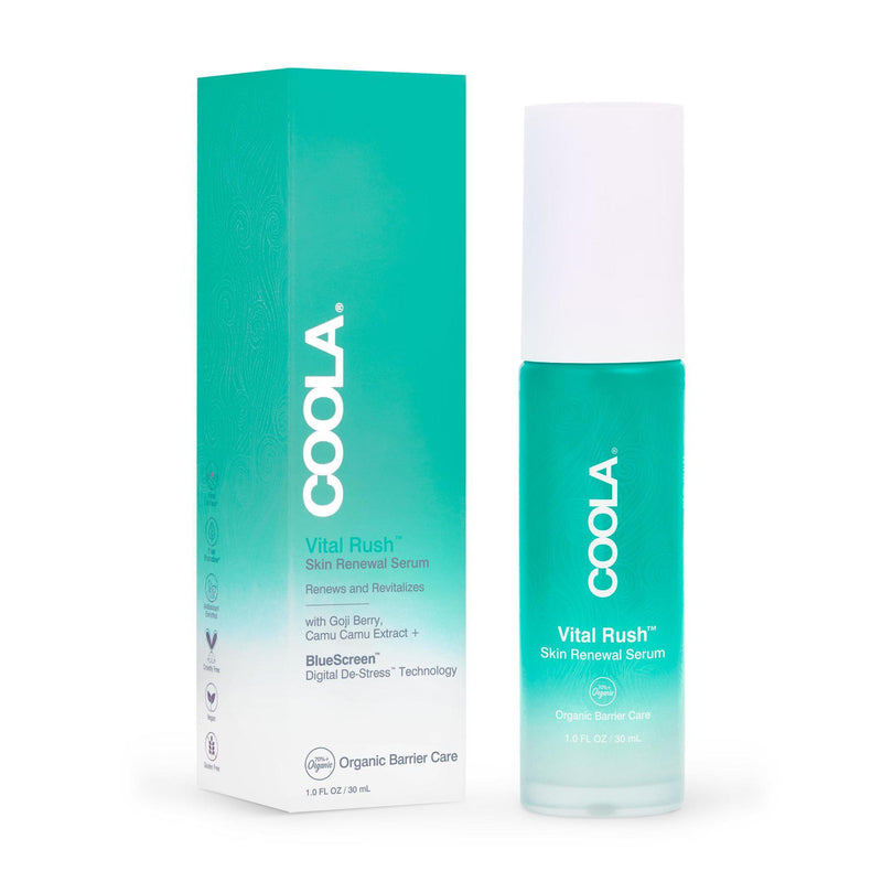 Facial Moisturizer Vital Rush™ Skin Renewal Serum 1 Oz. Spray Bottle Scented Liquid, Sold As 24/Case Coola Cl10301