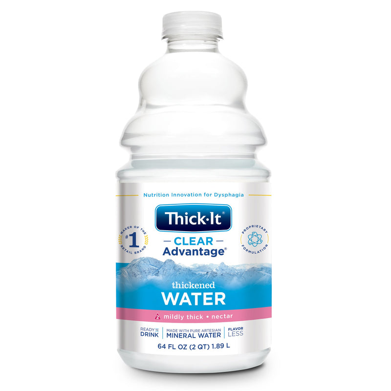 Thick-It® Clear Advantage® Nectar Consistency Thickened Water, 64-Ounce Bottle, Sold As 4/Case Kent B450-A5044