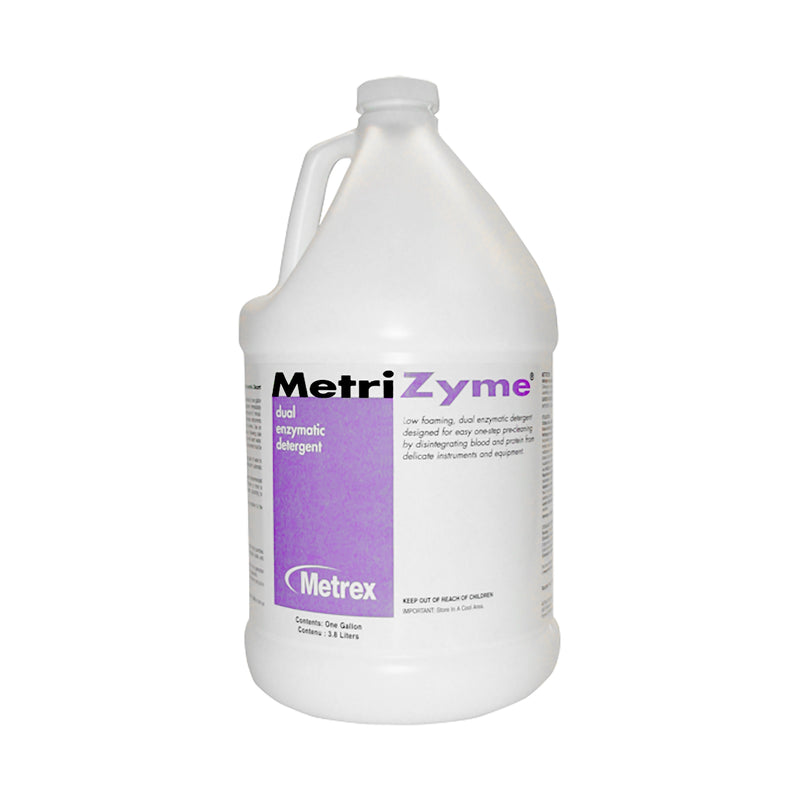 Metrizyme® Dual Enzymatic Instrument Detergent / Presoak, Sold As 4/Case Metrex 10-4005
