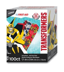 American® White Cross Stat Strip® Transformers Adhesive Strip, ¾ X 3 Inch, Sold As 100/Box Dukal 10847