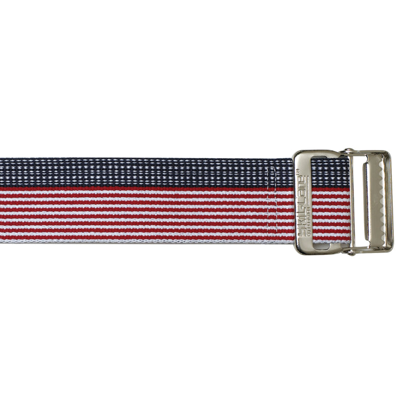 Skil-Care™ Heavy-Duty Gait Belt With Metal Buckle, Stars & Stripes, 60 Inch, Sold As 1/Each Skil-Care 252015