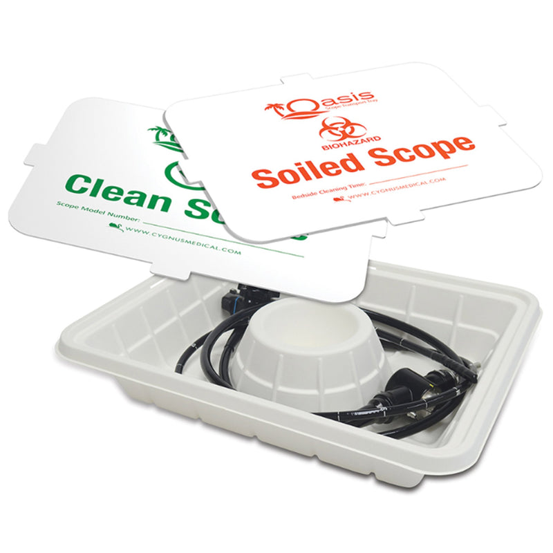 Transport Tray, Biodegradable Scope Oasis W/Or Lid (30/Cs), Sold As 30/Case Cygnus Ot1230