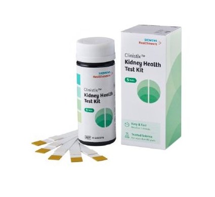 Clinistix™ Urinalysis Test Kit For Albumin / Creatinine / Creatinine Ratio Test, Sold As 24/Case Siemens 11694839