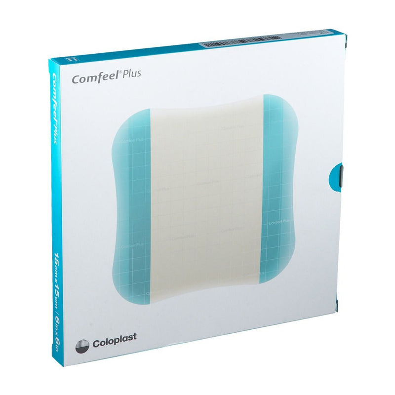 Comfeel® Plus Ulcer Hydrocolloid Dressing, 4 X 4 Inch, Sold As 10/Box Coloplast 33110