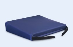 Nyortho Seat Cushion, 20 In. W X 16 In. D X 2 In. H, Gel / Foam, Blue, Non-Inflatable, Sold As 1/Each New 9595-Gel-201602