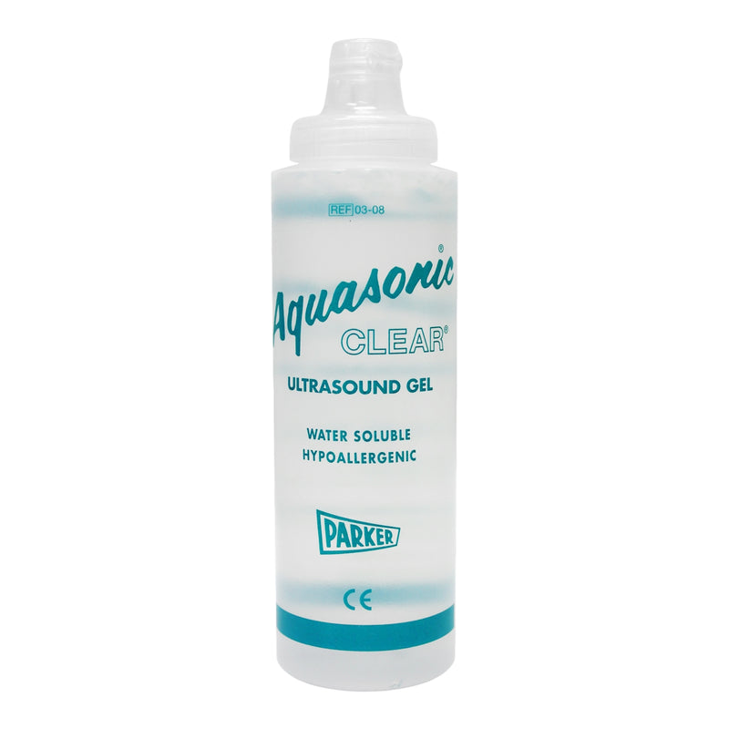 Aquasonic Clear® Ultrasound Gel, 8.5 Oz Squeeze Bottle, Sold As 12/Box Parker 03-08