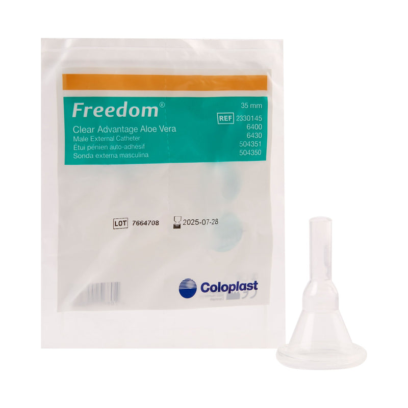 Coloplast Clear Advantage® Male External Catheter, Large, Sold As 1/Each Coloplast 6400
