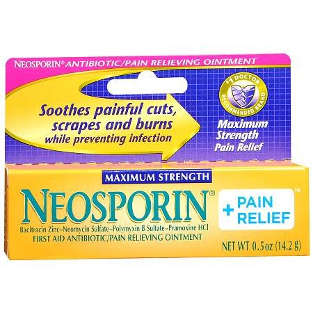 Neosporin® + Pain Relief Cream, 0.5 Oz. Tube, Sold As 1/Each J 00501371205